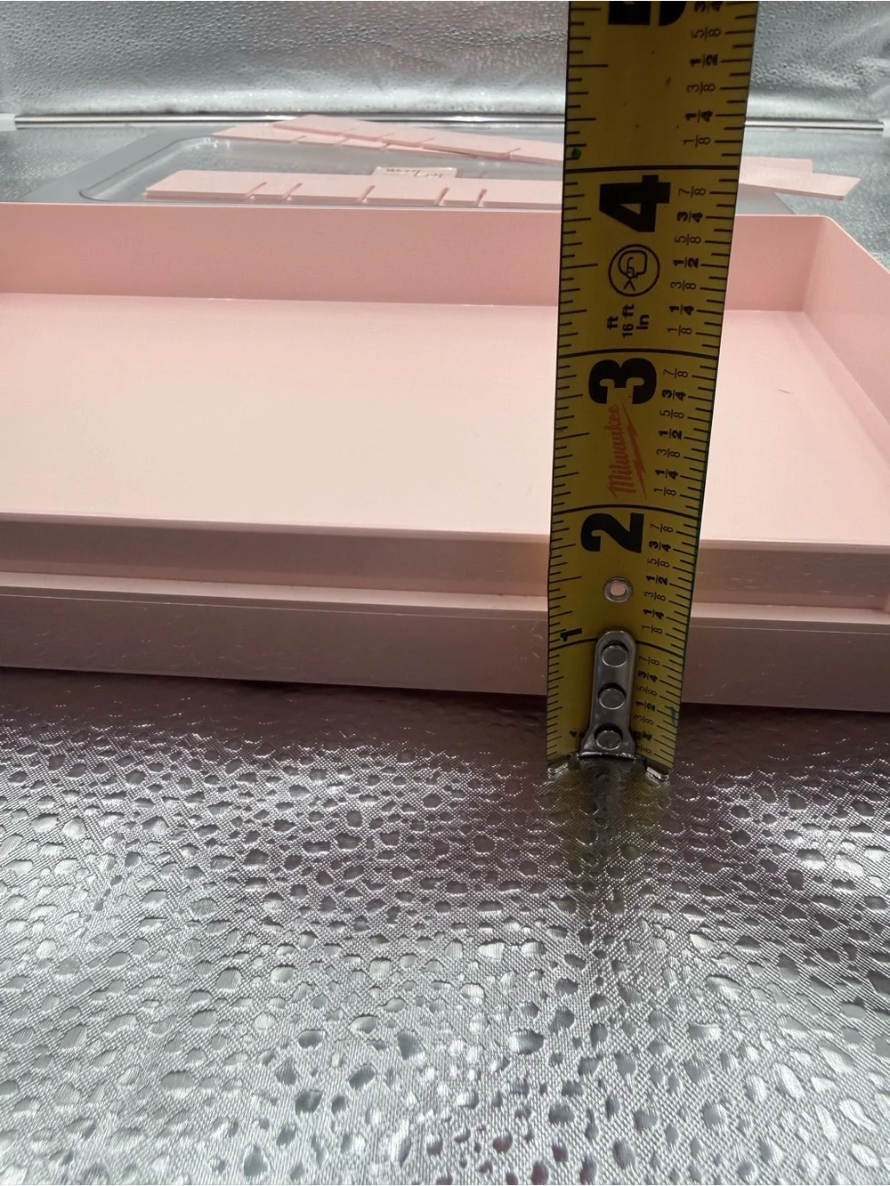 Vintage 1985 Mary Kay Glamour Shade Organizer 2204 Pink Storage Case Mary Kay